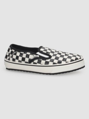 Checkered blue best sale slip on vans